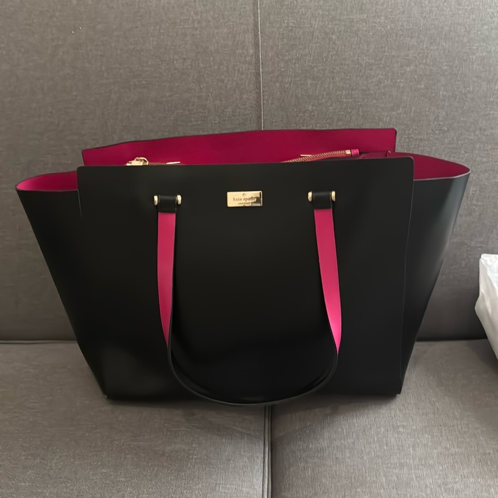Kate Spate Tote pink interior